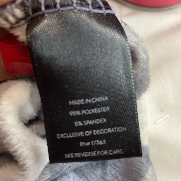 Simply Vera VeraWang  grey camouflage long sleeve light weight hoodie - Picture 4 of 4